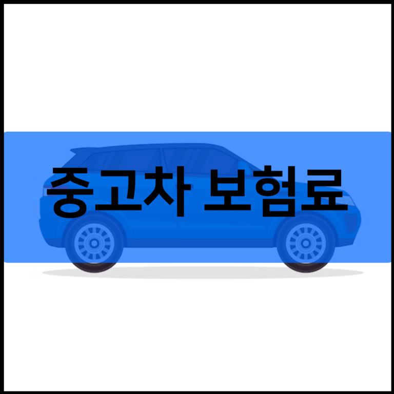 중고차 보험료