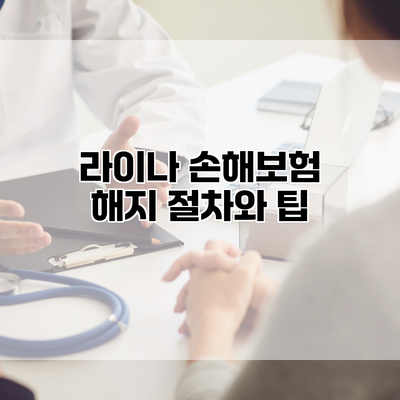라이나 손해보험 해지 절차와 팁